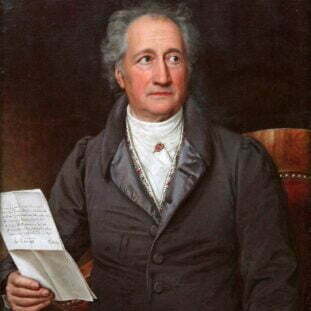 Portrait de Johann Wolfgang von Goethe